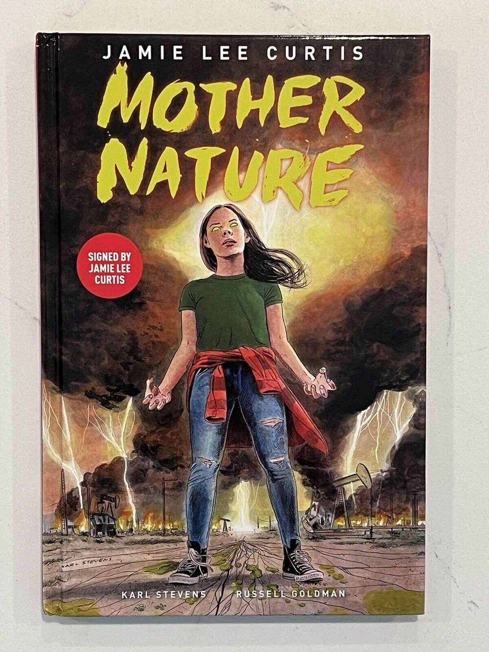 Mother Nature by Jamie Lee Curtis 1st Edition SIGNED BY JAMIE LEE CURTIS + 2